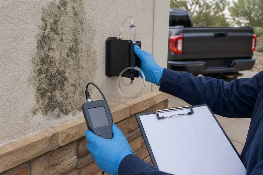 Mold Inspection & Testing work